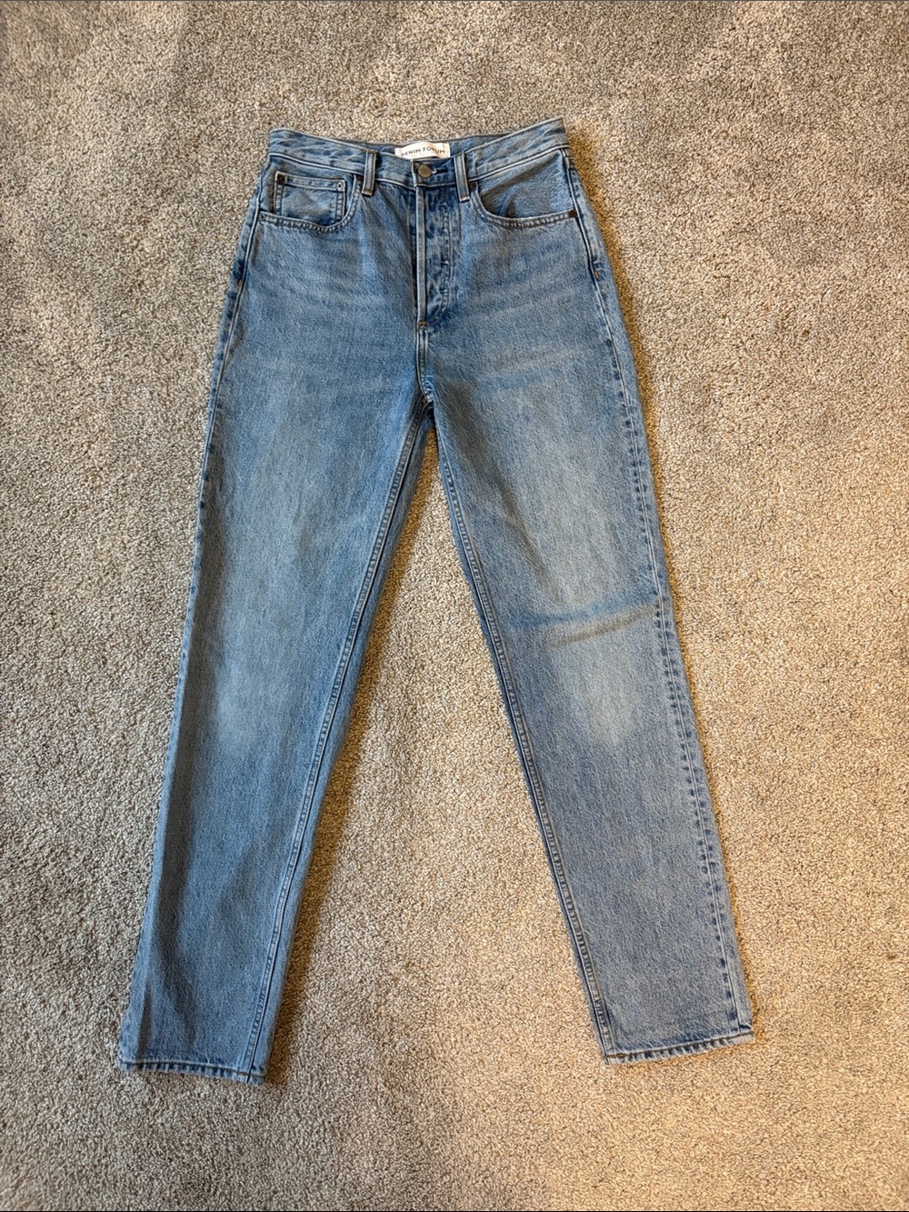 Aritzia Denim Forum Women’s High-Rise Boyfriend Jeans - Blue, Size 26